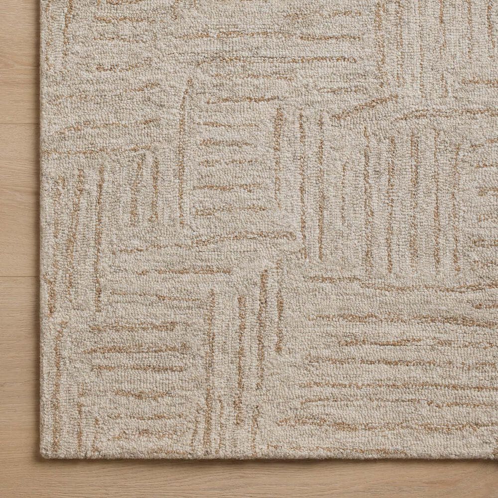Chris Loves Julia x Loloi Polly 2&#39; x 5&#39; Smoke and Sand Runner, , large