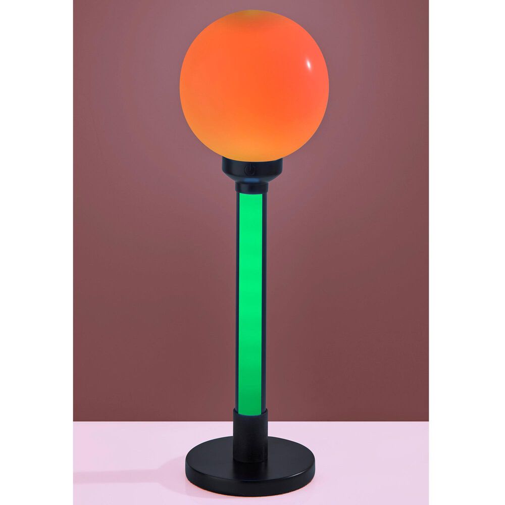 Adesso Astra RGB Color Changing Table Lamp in Black and White, , large