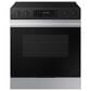 Samsung Bespoke Bespoke 6.3 Cu. Ft. Smart Slide-In Electric Smart Range with 5 Elements in Stainless Steel, , large
