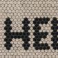 Novogratz Aloha ALO-15 1"6" x 2"6" Ivory Door Mat, , large