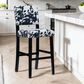 Linon Home Decor Corey Bar Stool in Black, , large