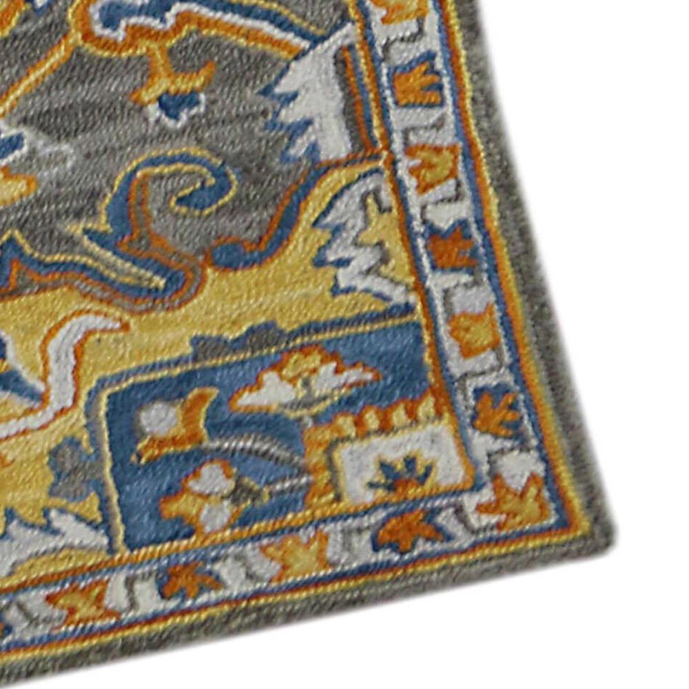 Amer Rugs Boho 7&#39;6&quot; x 9&#39;6&quot; Blue and Yellow Area Rug, , large