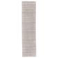 Feizy Batisse 2"6" x 10" Silver Runner, , large