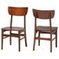 Baxton Studio Netherlands Side Chair in Dark Walnut (Set of 2), , large