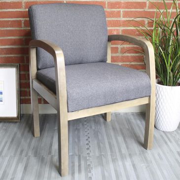 Regal Co. Boss Guest Chair in Slate Grey, , large
