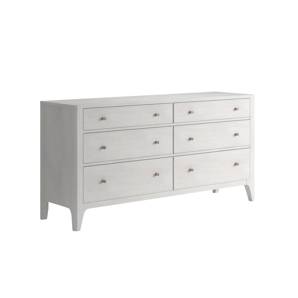 Vantage Mezzanine 6 Drawer Dresser Only in Dove Gray, , large