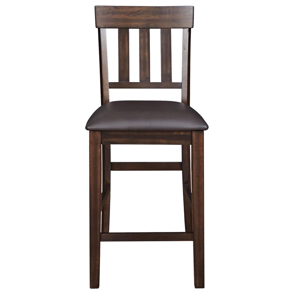 Ashley Haddigan 6-Piece Rectangular Dining Set in Smoky Dark Brown, , large