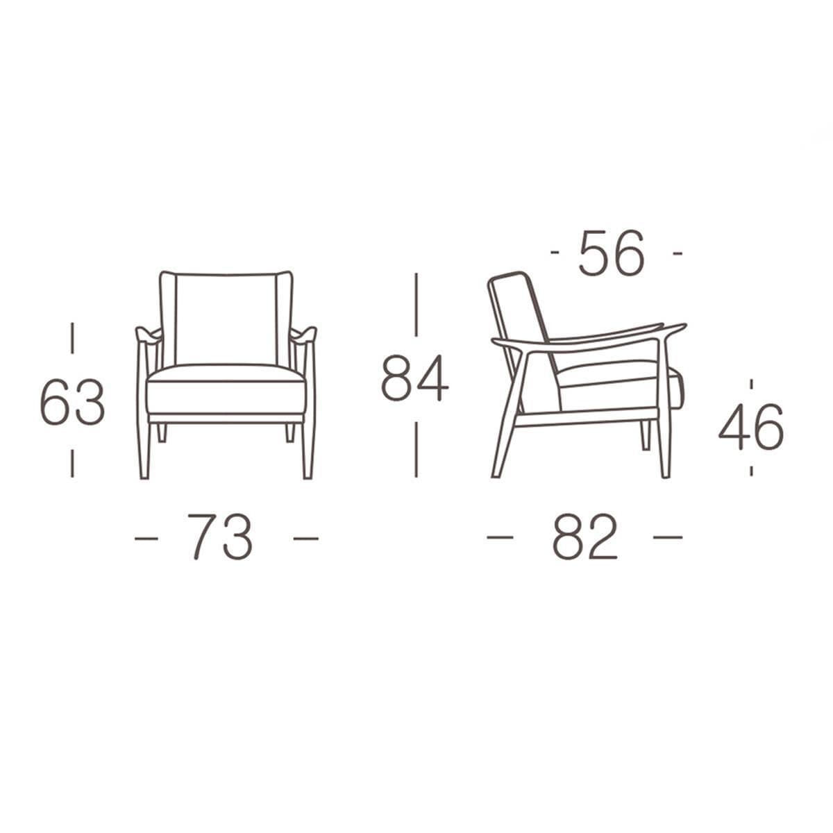 Interlochen Leather Accent Chair in Beige Brown Nebraska