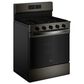Whirlpool 5 Cu. Ft. Gas Range with Air Cooking Technology in Black-on-Stainless, , large