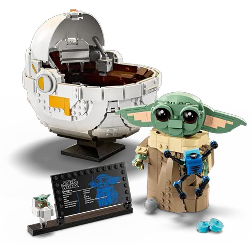 LEGO Star Wars Grogu with Hover Pram, , large