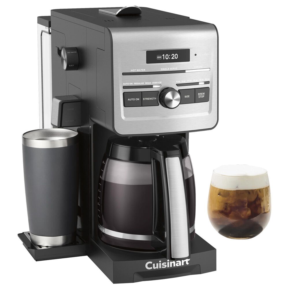 Cuisinart 62 Oz Coffee Center MultiBrew 3-in-1 Coffee Maker in Black and Stainless, , large