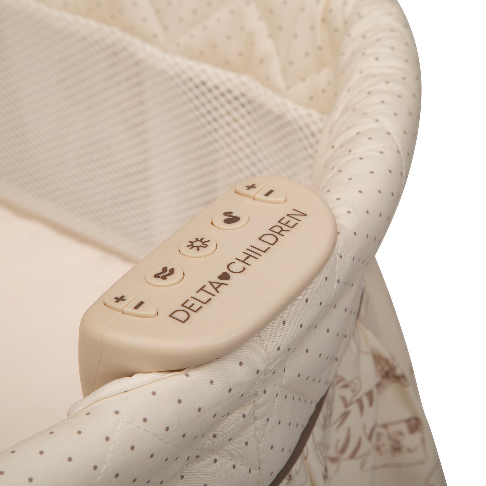 Delta children playtime rocking top jungle bassinet
