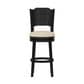 The Monday Company Clarion Swivel Bar Height Stool in Black and Greige, , large