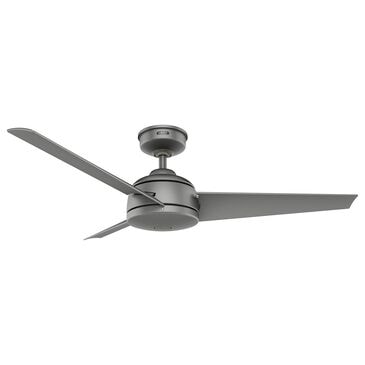 Hunter Trimaran 52" Outdoor Ceiling Fan in Matte Silver, , large