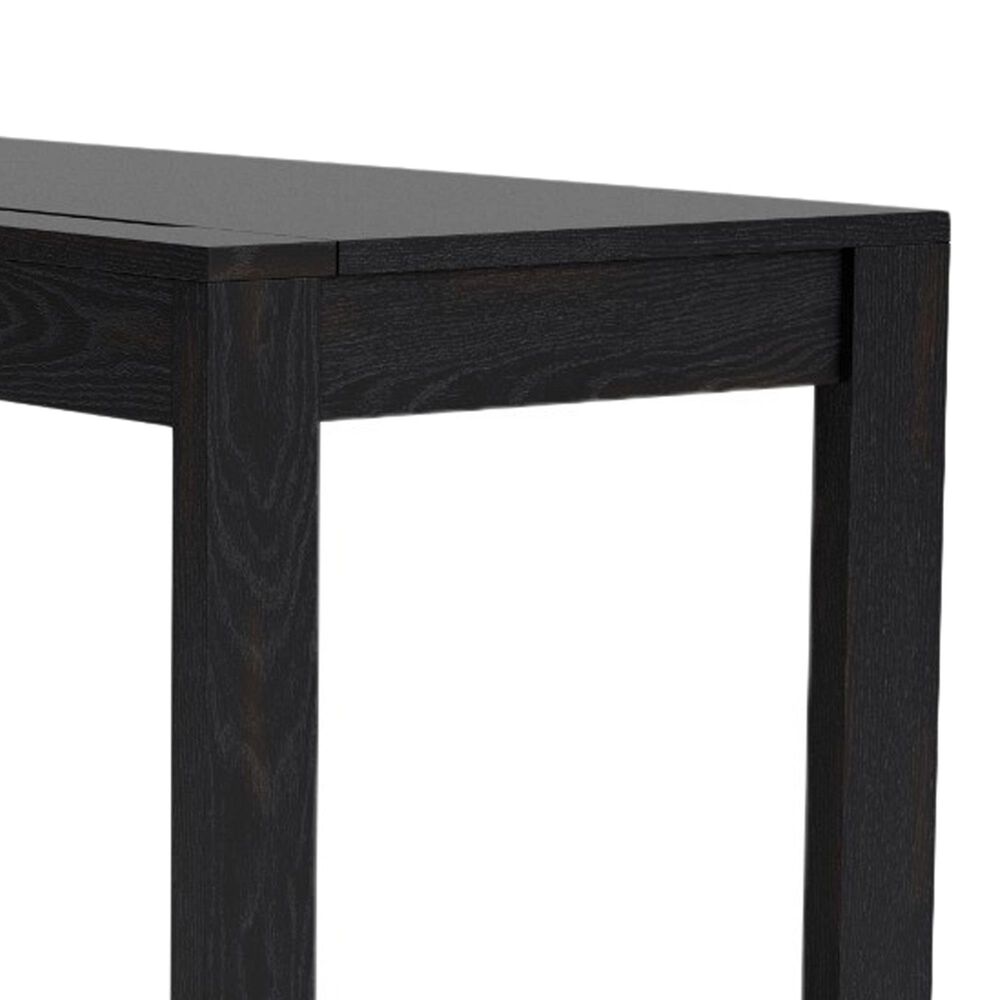 Riverside Furniture Westwood Dark Writing Desk in Ebony Whiskey Oak, , large