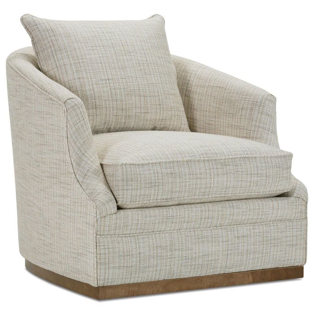 Rowe Furniture Emmerson Swivel Chair in Wheat, , large