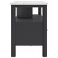 Ashley Cadmori 71" Extra Large TV Stand in Black and White, , large