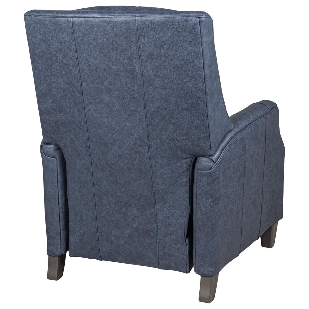 Smith Brothers Manual Pressback Recliner in Navy, , large