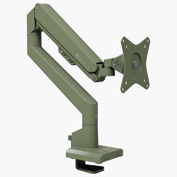 Arozzi Alzare Neo Single Gas Spring Monitor Arm in Forest Green, , large
