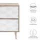 Modway Vespera 2 Drawer Nightstand in Oak White, , large