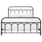 Ashley Nashburg Queen Slat Metal Bed in Black, , large