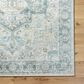 Surya Avellino 2"7" x 7"3" Light Beige, Gray, Pale Blue, Deep Teal, Denim, Tan and Light Olive Runner, , large