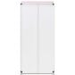 HOMLUX 7-Cube Reversible Open Shelf Storage Bookshelf in White and Pink, , large