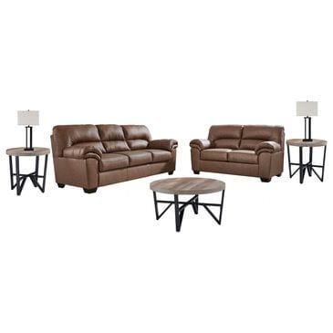 Ashley WillowBend, Deanlee and Aniela 7-Piece Living Room Set in Caramel, , large