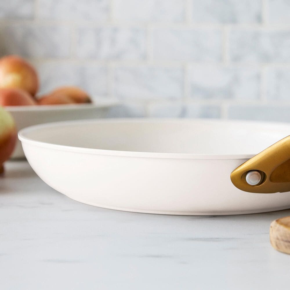 Green Pan Reserve Pro 10-Piece Nonstick Cookware Set in Cream and Gold, , large