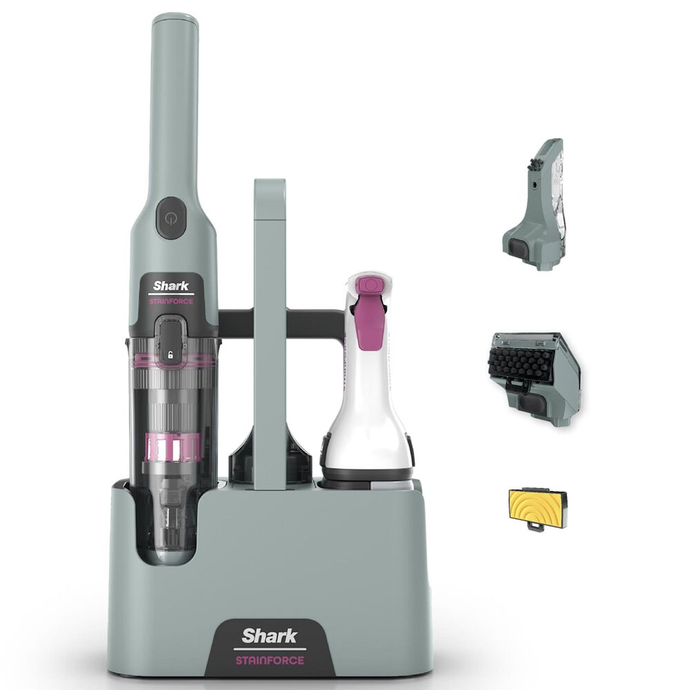 Shark StainForce Cordless Lightweight Spot and Spill Cleaner in Sage Green, , large