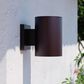 Vaxcel Chiasso 1-Light Outdoor Wall Sconce in Deep Bronze, , large