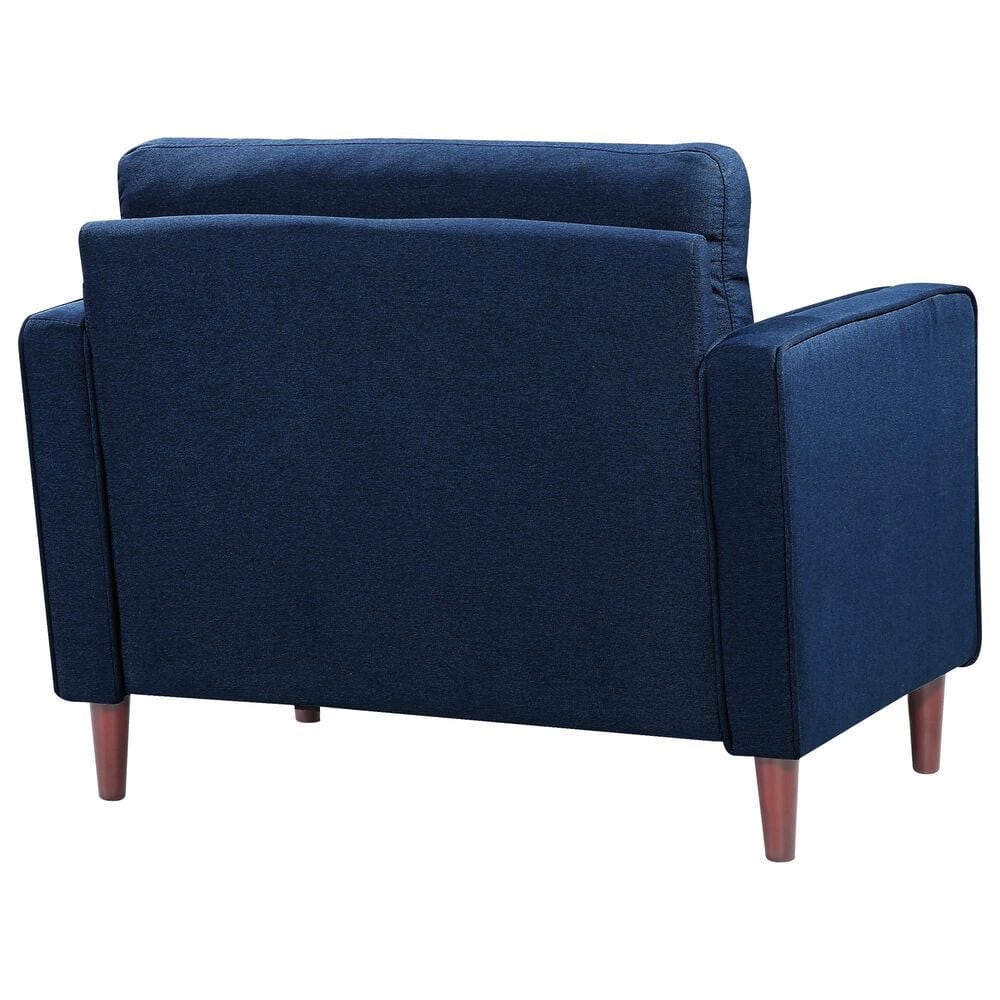 Lifestyle Solutions Langford Accent Chair in Navy Blue, , large