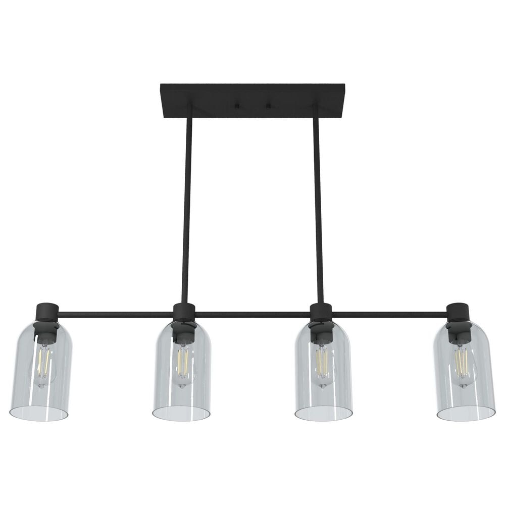 Hunter Lochmeade 4-Light Linear Chandelier in Natural Iron, , large