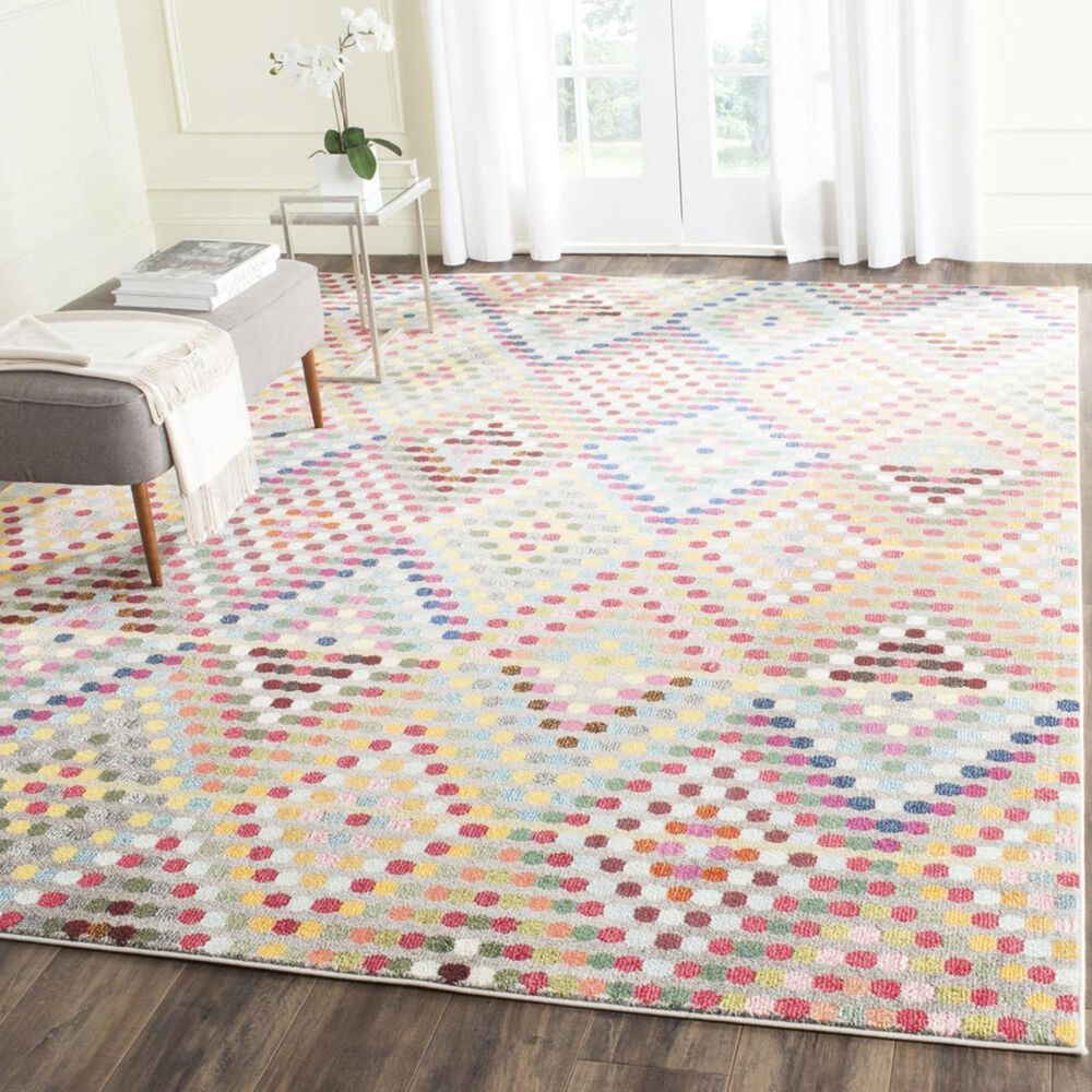 Safavieh Monaco MNC204F-10 10&#39; x 14&#39; Multi/Beige Area Rug, , large