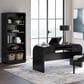 Ashley Rowanbeck 2-Piece Desk and Bookcase Set in Black, , large