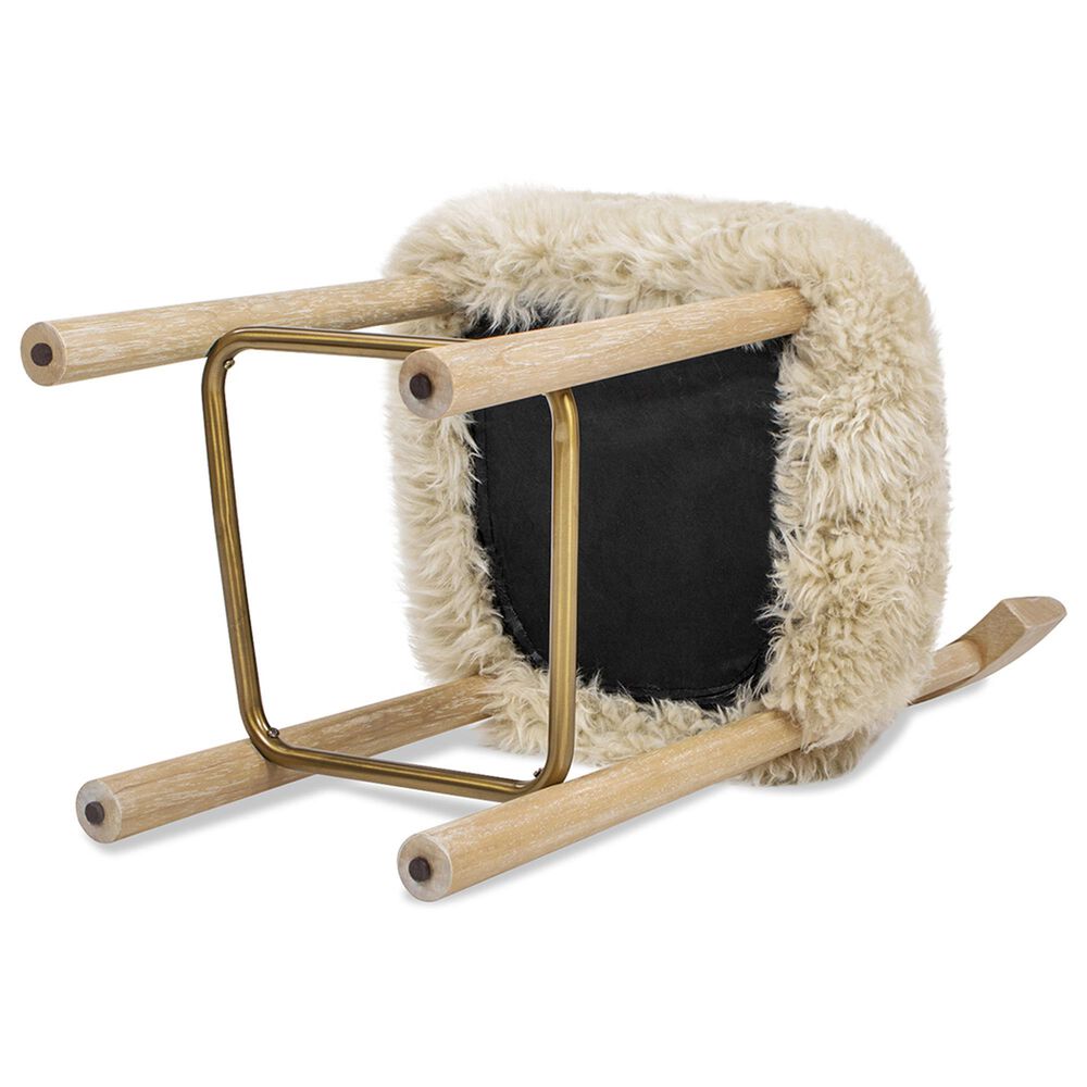 Jennifer Taylor Home Arden 27.5" Bar Stool with Natural Blonde Cushion in Natural, , large