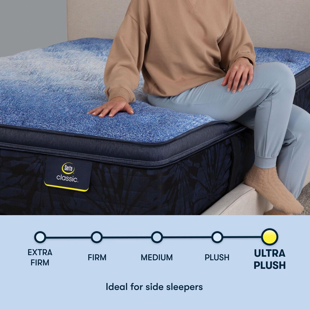Serta Brecon Plush Pillow Top Twin XL Mattress, , large