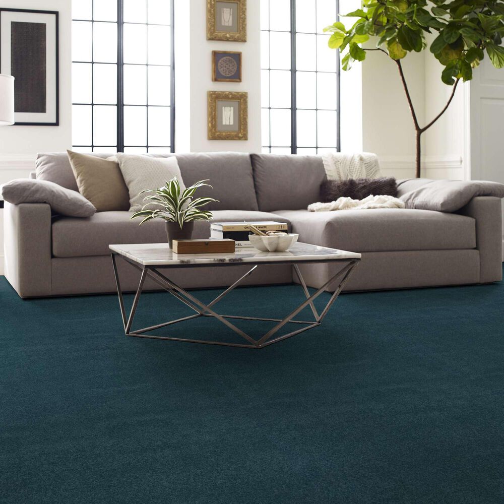 Shaw Luxuriant Carpet in Riptide, , large