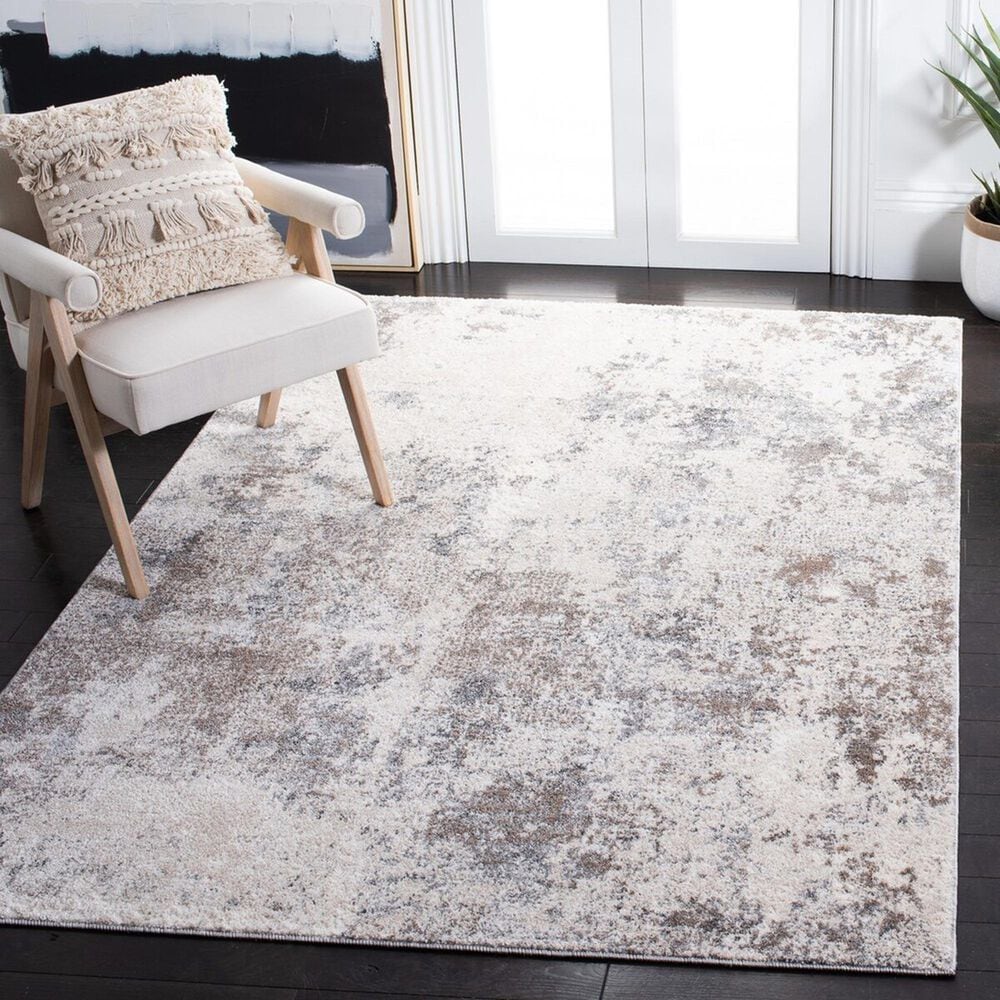 Safavieh Aston  3&#39; x 5&#39; Ivory and Grey Area Rug, , large