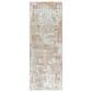 Surya Brunswick 2"7" x 7"3" Cream, Light Slate, Taupe, Tan, Dusty Pink and Blue Runner, , large