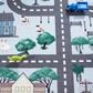 Safavieh Kids Playhouse KPH235M 3"3" x 5"3" Blue and Dark Grey Rug, , large