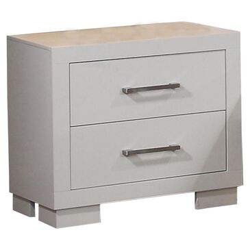 Pacific Landing Jessica Nightstand in White, , large