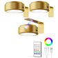 HOMLUX Tap Control Wall Light in Gold (Set of 3), , large