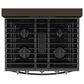 Whirlpool 5 Cu. Ft. Gas Range 5-in-1 Air Fry Oven in Fingerprint Resistant Black Stainless Steel, , large