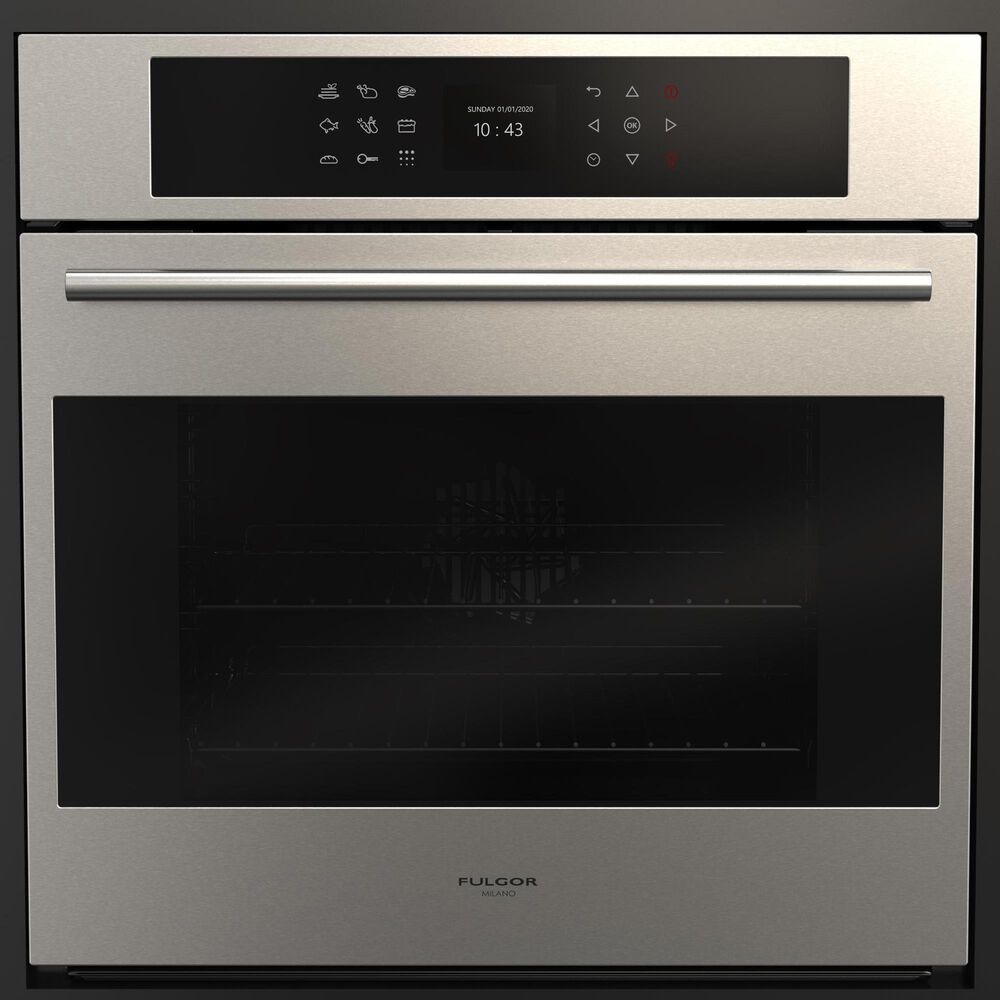 Fulgor Milano 24" Multifunction Self-Cleaning Single Wall Oven in Stainless Steel, , large