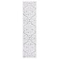 Safavieh Cabana CBN660A 2"2" x 7" Ivory and Grey Indoor/Outdoor Area Performance Rug, , large