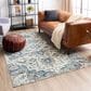 Karastan Cleo Copeland 5"3" x 8" Blue Area Rug, , large