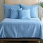 Ann Gish Lamina 22" x 22" Square Throw Pillow in Blue, , large