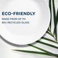 Corelle Misty Leaves 12-Piece Dinnerware Set in White and Gray, , large