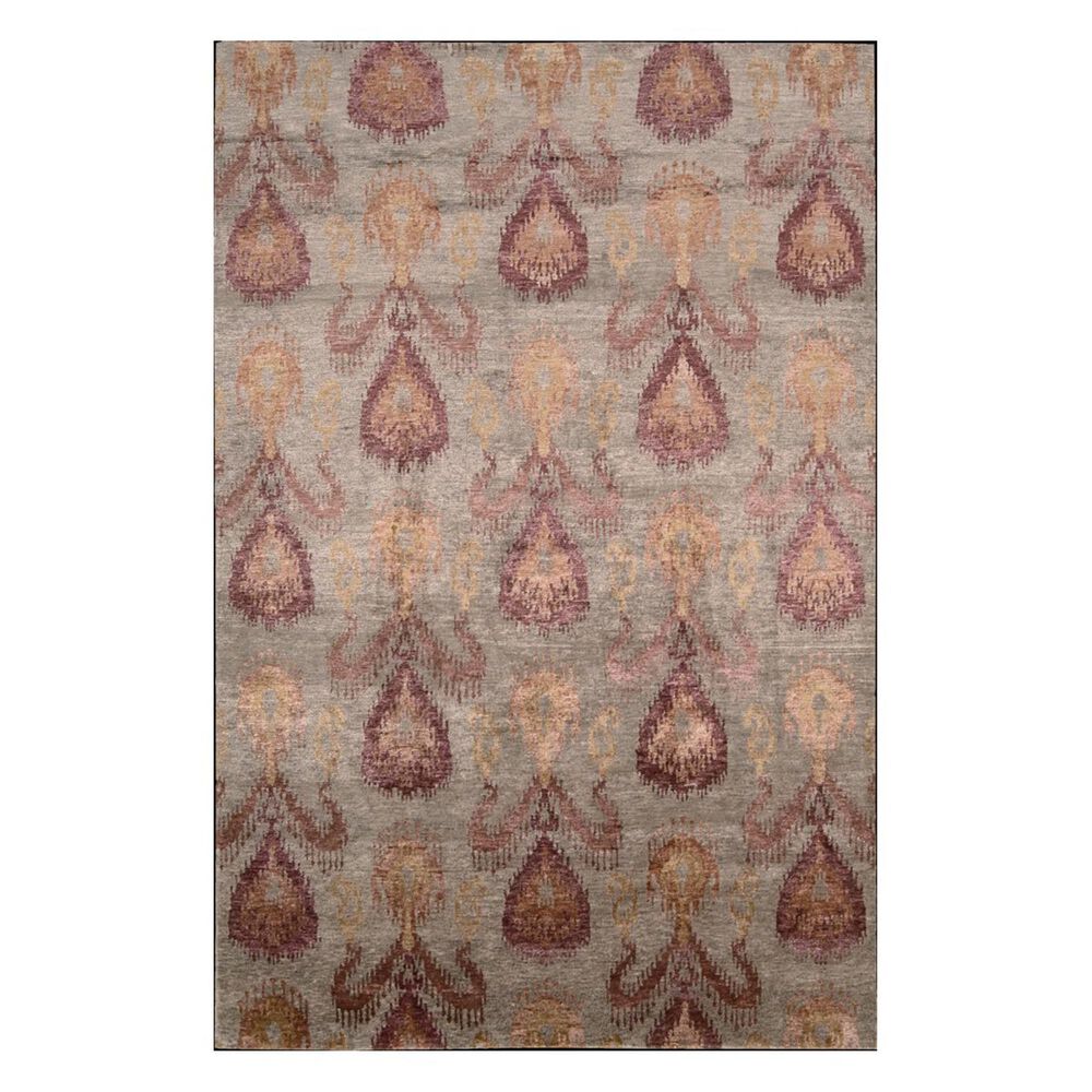 Nourison Silk Shadows SHA06 3'9" x 5'9" Taupe Area Rug, , large